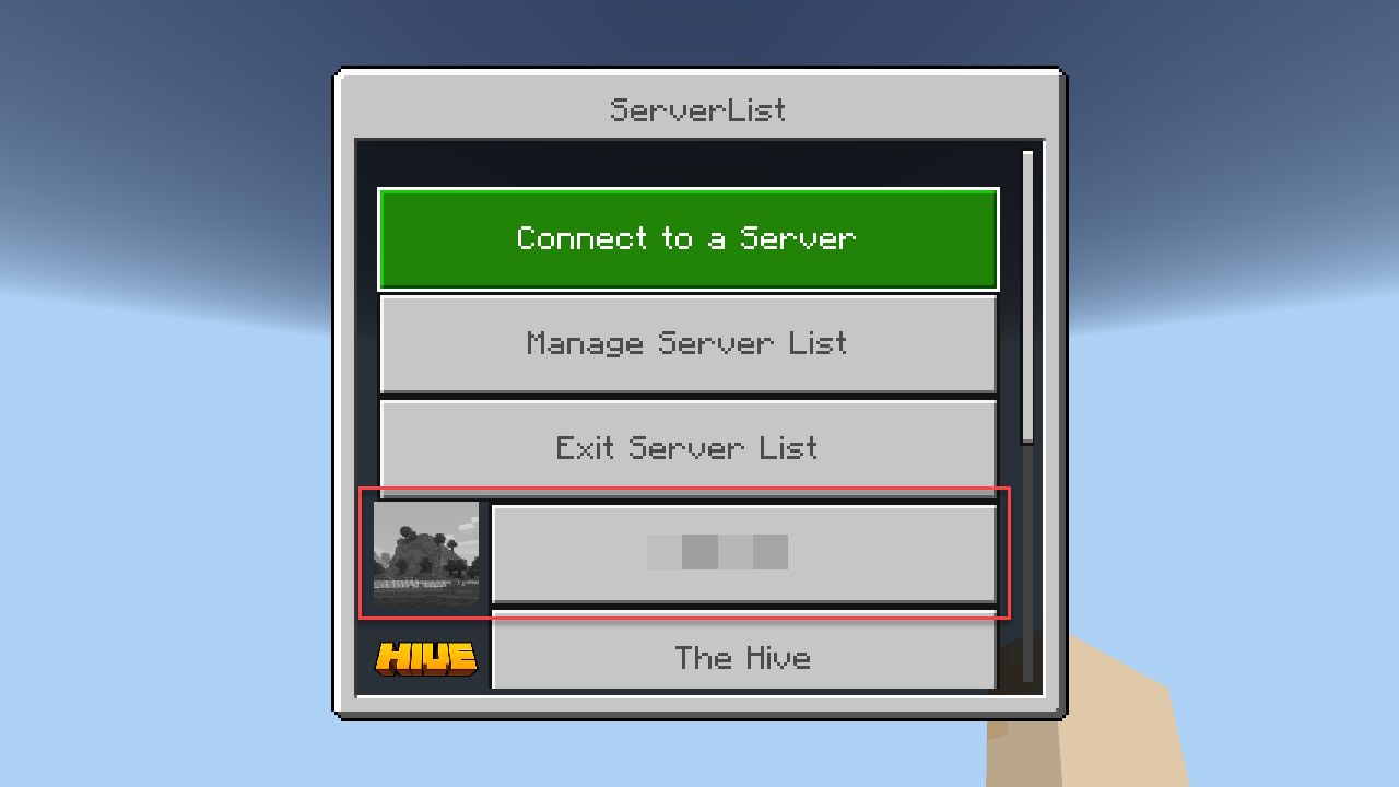 Switch Screenshot - Minecraft ServerList 